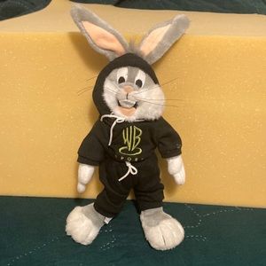 WB Bugs Bunny Bendable Sport Track Suit Plush Toy